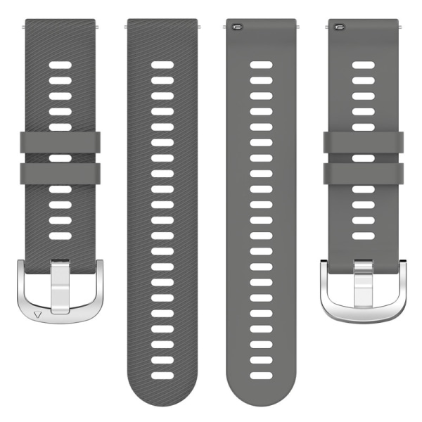 Silikone rem - Hurtigudløsning - Valg af remfarve, spænde (rustfrit stål) - 18 mm, 20 mm, 50 mm og rem