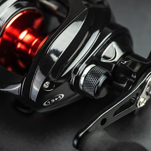 Baitcasting Hjul 7.2:1 Høj Hastighed 8KG Max Bremsestyrke Fiskehjul