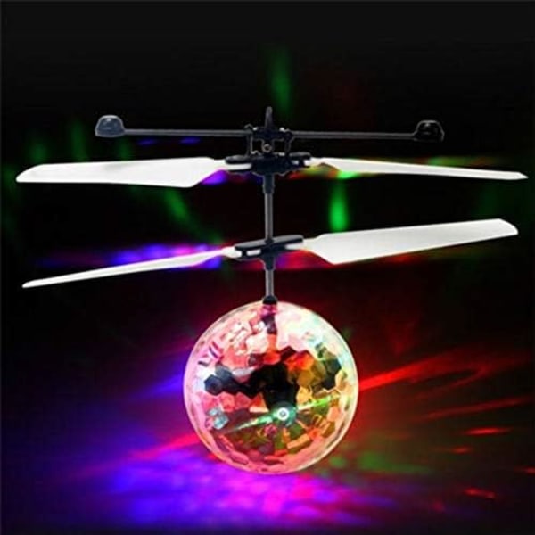 Flygande Boll, infrapuna induktion RC flygboll, LED Blinkande ljus flygplan helikopter flygande RC sähkö kula induktionsleksak för barn vuxna