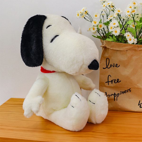 Steiff Soft Cuddly Friends Snoopy 30 cm - Samlarobjekt Mjuk Leksak-YL-