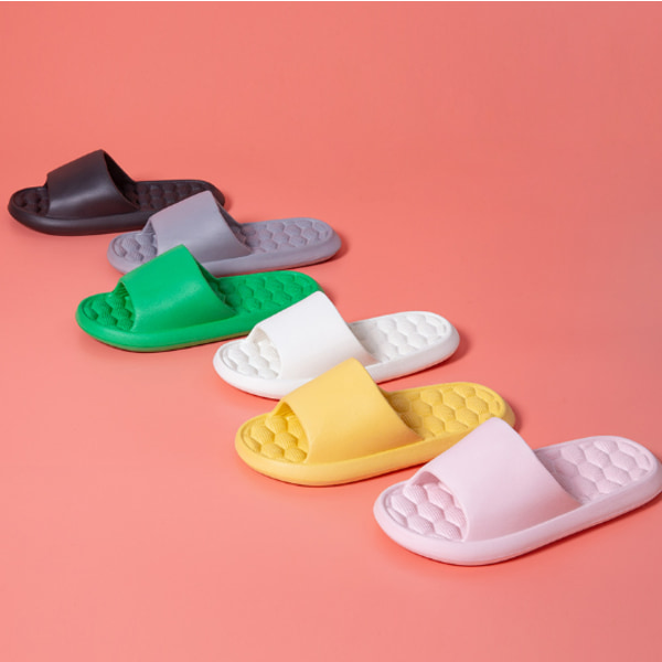 Snabbtorkande sandaler för kvinnor sommartofflor för inomhusbruk Damsandaler för inomhusbruk Utomhus par badrum badtofflor Duschskor Herrsandaler tofflor