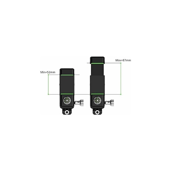 Universel V2 Golf Cart Stativholder til Mobiltelefon/GPS/Smartphone/til alle Smartphones/Smartphoneholder{HH}