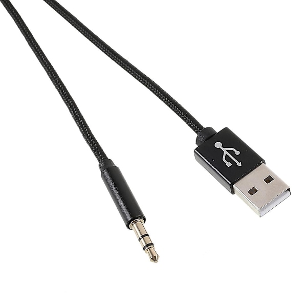 Lightning til 3,5 mm + USB Opladning Audio AUX Adapter Kabel til iPhone iPad