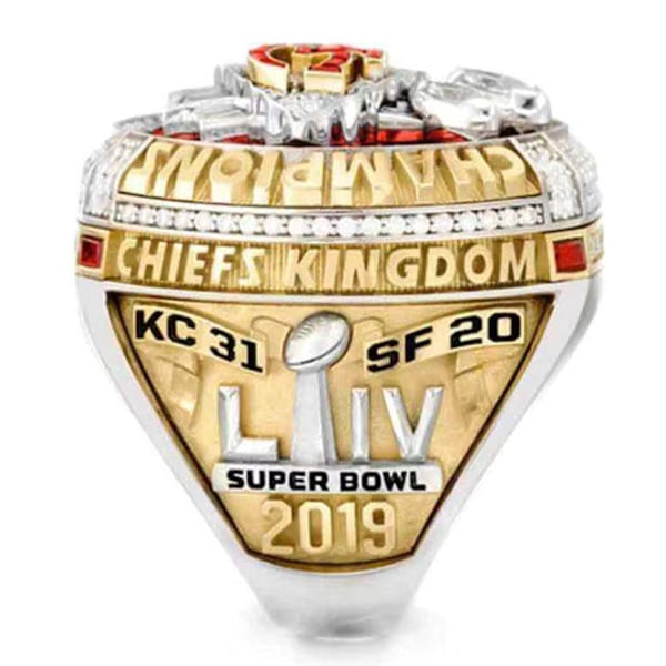 Kansas City Chiefs Herres Ring i Legeringssmykker