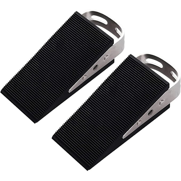 2 stk. dørstoppere - Premium Heavy Duty dørkile gummistop{HH}