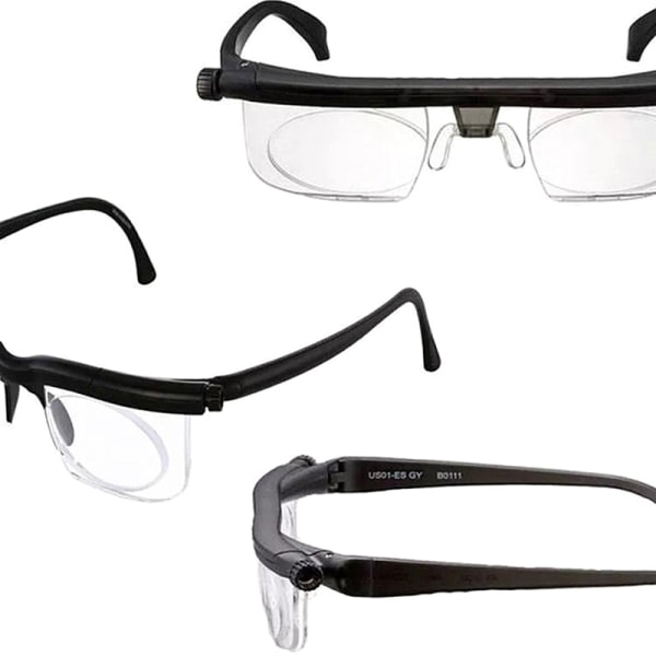 1:a justerbara glasögon avståndsläsglasögon