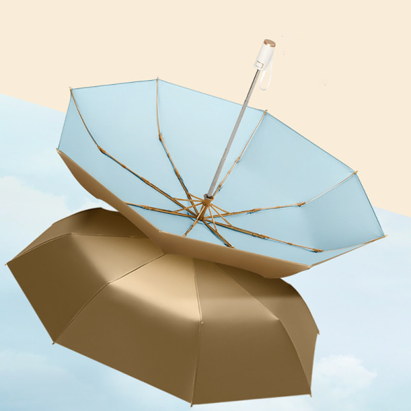 Sateenvarjo taitettava sateenvarjo automaattisella, päivänvarjo