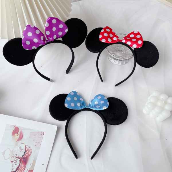 Minnie Mouse Mus-ører Pandebånd - Baby Girls - Pandebånd Hårtilbehør 01#