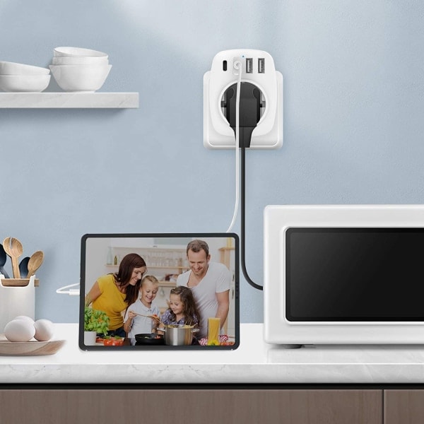 2 stk. grunnleggende standardkalkulatorer Mini digital bordkalkulator