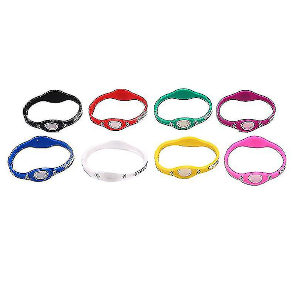 Power Balance Energi Hälsoarmband för Sportarmband Jon Silikonband Gåva