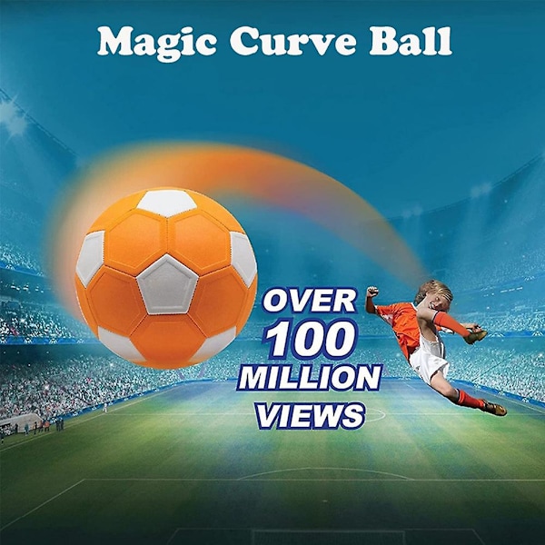 Curve Soccer Jalkapallolelu Uskomaton Lapsille Täydellinen Ulkopeliin tai Sisäpeliin