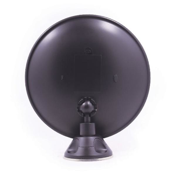 Sugekop Makeup Spejl LED Lys & x10 Forstørrelse - Sort[GKS]