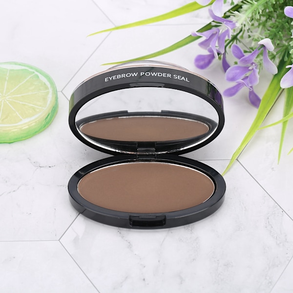 Naturlig Naturlig Øyenbrynspudder Makeup Bryn Stempel Palette Delikat Nyanse 8#