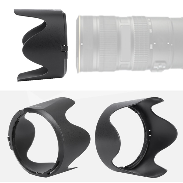 HB‑48 Plast Kamera Objektiv Mod Solskærm til AF‑S 70‑200mm F/2.8G ED VR II Kamera Objektiv