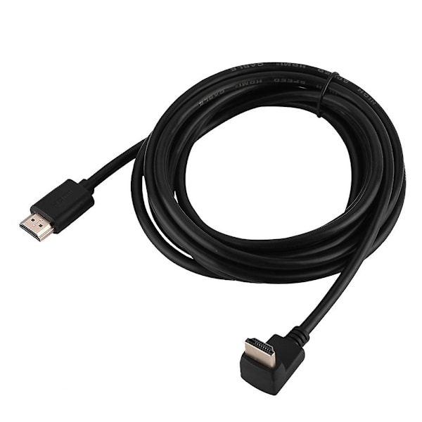 3m High Speed 90¡ãBend Male to Male HDMI Cable, Supports 1080p HD & 3D Video