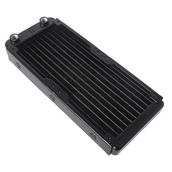 Water Cooling Computer Radiator 10 Pipe Aluminum Heat Exchanger Liquid Cooling