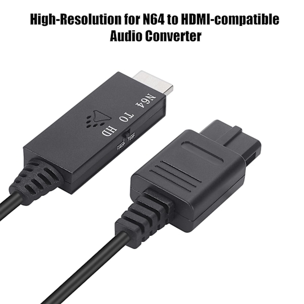 Adapterkabel Stabil og sikker overførsel HD-kompatibel til N64 til HDMI-kompatibel switchkonverter til N64/til SNES/til GC