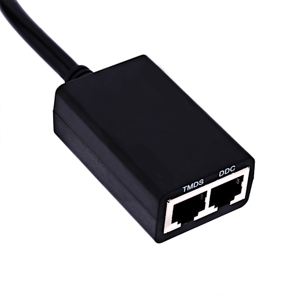 30M HDMI over RJ45 CAT5e CAT6 LAN Ethernet Balun Extender Repeater op til 1080P