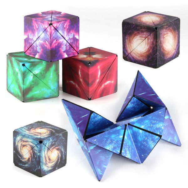 3D Magic Cube Shape Shifting box Roligt present 11#
