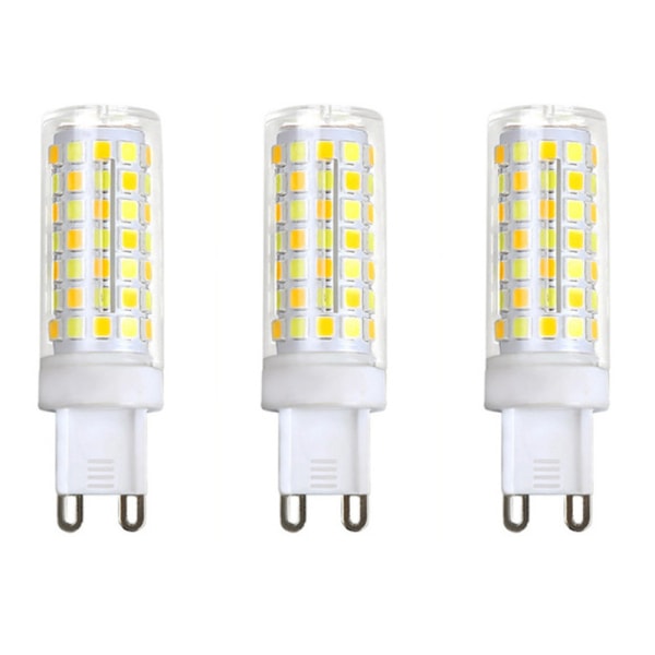 LED-lampe, 40W ekvivalent, varmvit 3000k, 220-240V, 360° strålevinkel, pakke med 10 220V10W