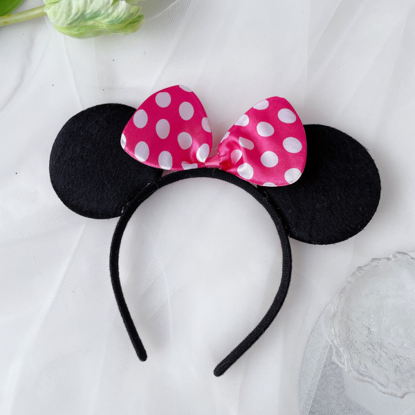 Minnie Mouse Mus-ører Hodebånd - Baby Girls - Hodebånd Hårtilbehør 02#