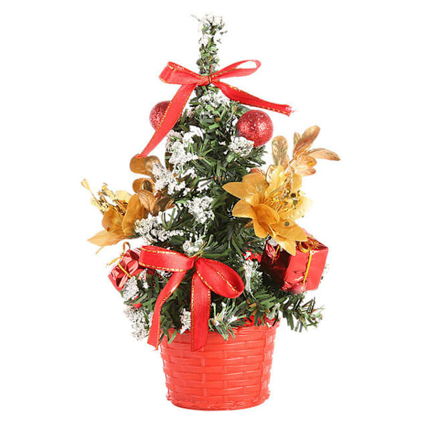 Tabletop Mini Christmas Tree, Artificial Christmas Tree Miniature Pine Tree Christmas Tree is perfect for Christmas decoration, home, kitchen