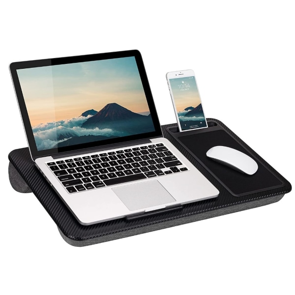 LAPTOP Desk Mouse Pad and Mobile Phone Holder for Computer with CUSHION