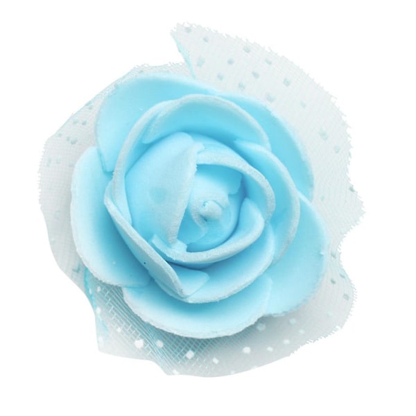 100pcs Artificial Foam Rose Head Flowers Wedding Home Diy Craft Decor