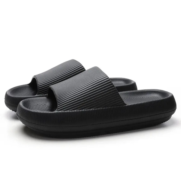 Women's Slippers Men's Bathroom Massage Sandals Quick Dry EVA Open Toe Shower Home Shoes Cushioned Thick Bottom Shoes Men's Slippers