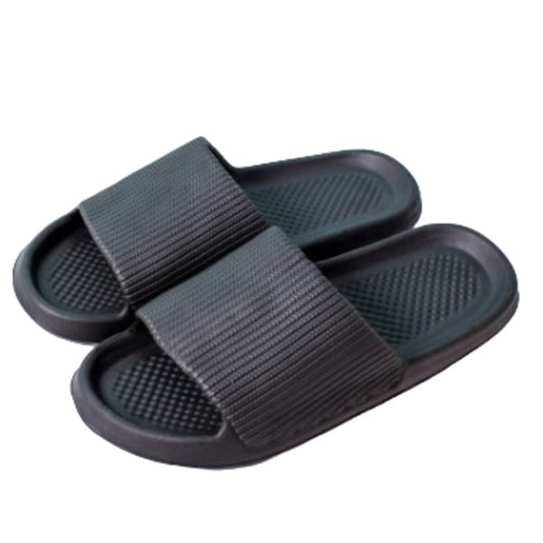 Daily slippers, men's and women's thick-soled sandals, comfortable beach slippers, non-slip shower shoes for leisure and outdoor activities