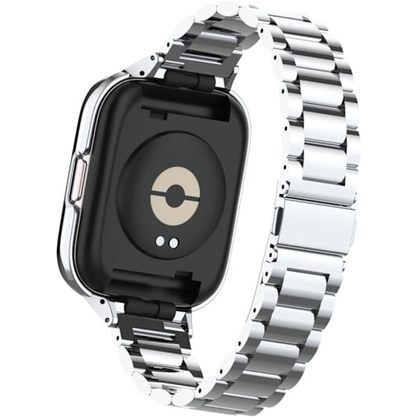 Remmar kompatibla med Redmi Watch 3 Active, armband i rostfritt stål [slitstark] armband.