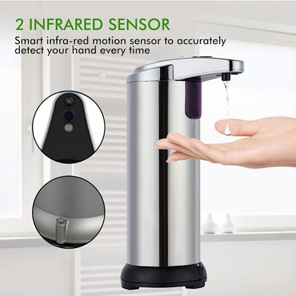 Automatic Stainless Steel Soap Dispenser Touchless Soap Dispenser -AD11--O-