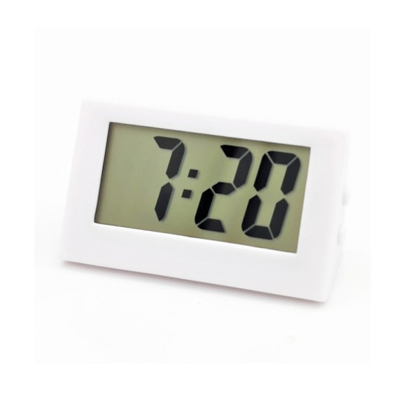 Mini clock for car, electronic digital clock for vehicle, desk clock household small triangle clock electronic clock