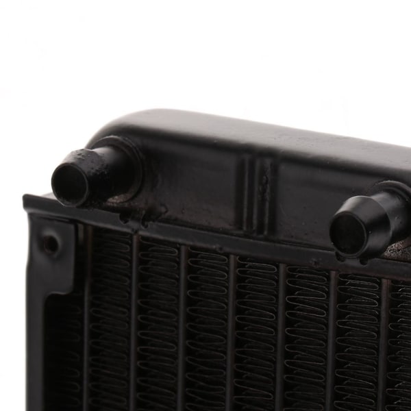 80mm 8-rørs datamaskin radiator vannkjøler for CPU kjøleribbe aluminiumfeste