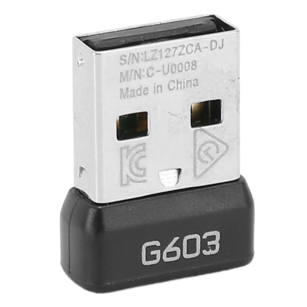 Reservemottaker for Logitech G603 2.4G trådløs Plug and Play USB-dongle Musmottakeradapter