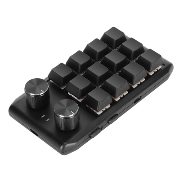 Mini brugerdefineret tastatur 12 mekaniske taster 2 knapper programmerbar rød switch programmering makro tastatur til pc-spil multimedia kablet usb