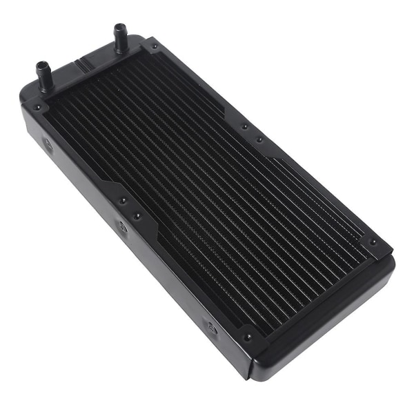 Water Cooling Computer Radiator 18 Pipe Aluminum Heat Exchanger Liquid Cooling