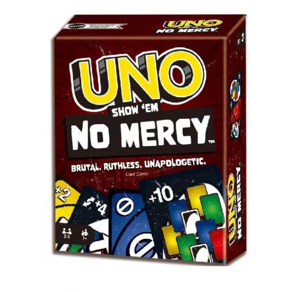 Show ‘em No Mercy | Game Card,Family Night,2-10 Players | Iconic Characters,Engaging Gameplay,Develop Strategies & Skills Bundle