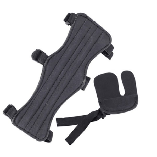 Utomhus jakt pilbåge arm- och fingerskydd skytte-FD3--O-
