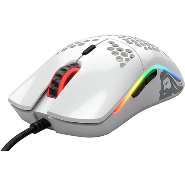 Gaming Model O kablet gamingmus - 67g superlett, bikubedesign, RGB, 3360 sensor, Omron-brytere