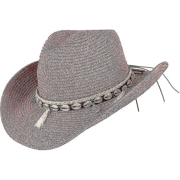 Cowboy Hat, Straw Hat, Women's Sun Hat, Summer Beach Hat, Western Hat, Panama Hat