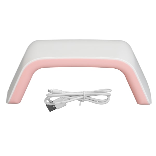 Neglelampe 30W 15 stk. Lyschips LED Manicure Lys med USB-opladningskabel til Salon Pink