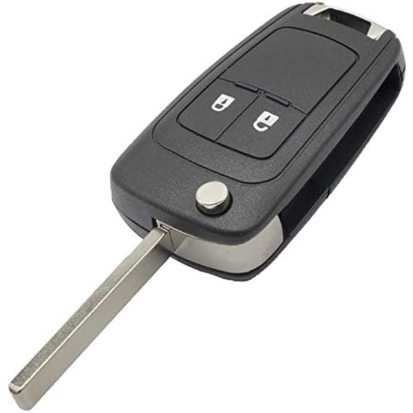 Tom 2-knapps fjärrnyckel för Opel Astra Insignia Zafirac bilnyckel