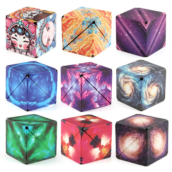 3D Magic Cube Shape Shifting boks til stede 01#