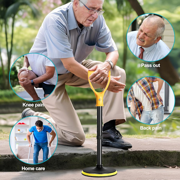 Mobility Aid, Adjustable Standing Aid, Standing Aid for Seniors, Helps Seniors Get Up From The Floor or -JAN--KL