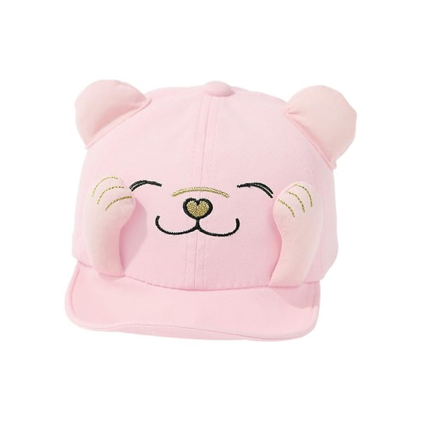 Cartoon Cat Baseball Cap For Baby Spring Summer Kids Boy Girl Sun Visor Hat Cute Animal Toddler Children Peaked Caps 1-5y