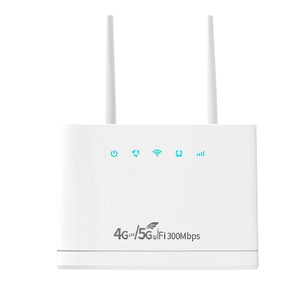 R311pro Trådlös 4g/5g Wifi 300mbps Trådlös Router SIM-kort EU-kontakt