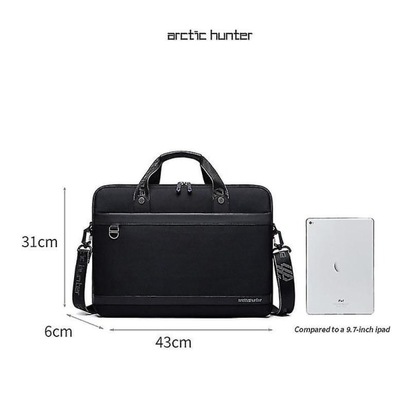 Arctic Hunter Herr Briefcase Brevbärarens Handväska Premium Utomhus Resväska Messenger Bag Filväska Datorväska En Axel Ryggsäck