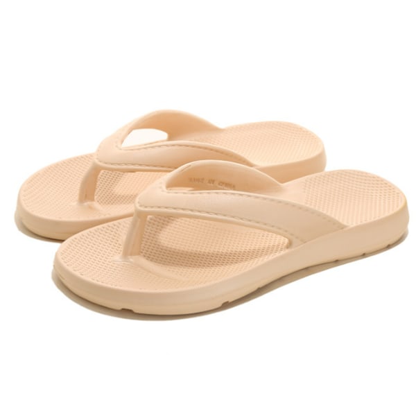 Flip Flops Dame Tøfler Sommer Herre Casual Strand Sandaler Hjem Sandaler Indendørs Badeværelse Sko