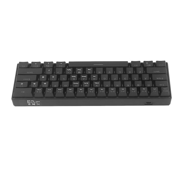 Mekanisk Gaming Tastatur 61 Røde Switches Nøgler Tastatur Bærbar LED Baggrundsbelyst Mini Tastatur til Windows PC Bærbar